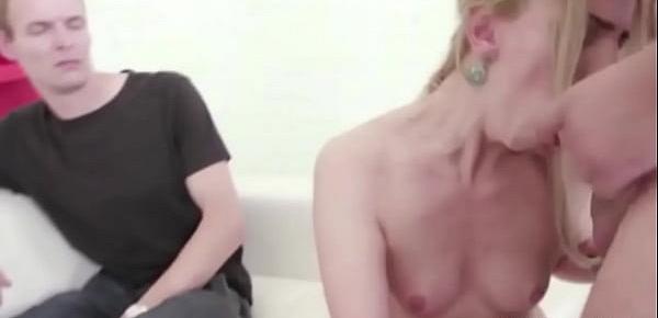 Kinky Couple Experiment With New Swinging and enjoying
